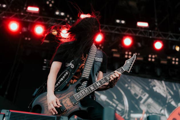 Black Label Society live at Copenhell 2026 Copenhagen, Denmark. 25th, June 2026. The American heavy metal band Black Label Society performs a live concert during the Danish heavy metal festival Copenhell 2026 in Copenhagen. Here guitarist Dario Lorina is seen live on stage. Denmark, Copenhagen  Copyright: xGonzalesxPhoto MathiasxKristensenx
