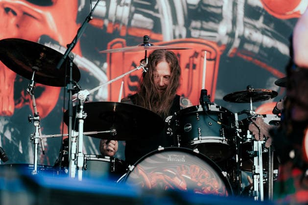 Black Label Society live at Copenhell 2026 Copenhagen, Denmark. 25th, June 2026. The American heavy metal band Black Label Society performs a live concert during the Danish heavy metal festival Copenhell 2026 in Copenhagen. Here drummer Jeff Fabb is seen live on stage. Denmark, Copenhagen  Copyright: xGonzalesxPhoto MathiasxKristensenx