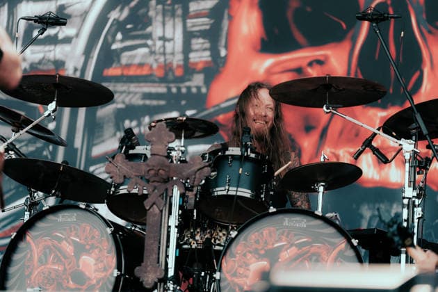 Black Label Society live at Copenhell 2026 Copenhagen, Denmark. 25th, June 2026. The American heavy metal band Black Label Society performs a live concert during the Danish heavy metal festival Copenhell 2026 in Copenhagen. Here drummer Jeff Fabb is seen live on stage. Denmark, Copenhagen  Copyright: xGonzalesxPhoto MathiasxKristensenx