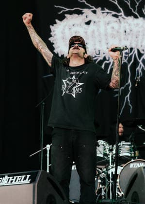 Gatecreeper live at Copenhell 2026 Copenhagen, Denmark. 25th, June 2026. The American death metal band Gatecreeper performs a live concert during the Danish heavy metal festival Copenhell 2026 in Copenhagen. Here vocalist Chase Mason is seen live on stage. Denmark, Copenhagen  Copyright: xGonzalesxPhoto MathiasxKristensenx