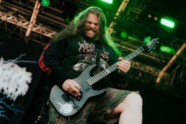 Gatecreeper live at Copenhell 2026 Copenhagen, Denmark. 25th, June 2026. The American death metal band Gatecreeper performs a live concert during the Danish heavy metal festival Copenhell 2026 in Copenhagen. Here guitarist Eric Wagner is seen live on stage. Denmark, Copenhagen  Copyright: xGonzalesxPhoto MathiasxKristensenx