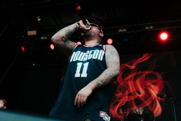 Gridiron live at Copenhell 2026 Copenhagen, Denmark. 25th, June 2026. The American hardcore band Gridiron performs a live concert during the Danish heavy metal festival Copenhell 2026 in Copenhagen. Here vocalist Matthew Karll is seen live on stage. Denmark, Copenhagen  Copyright: xGonzalesxPhoto MathiasxKristensenx