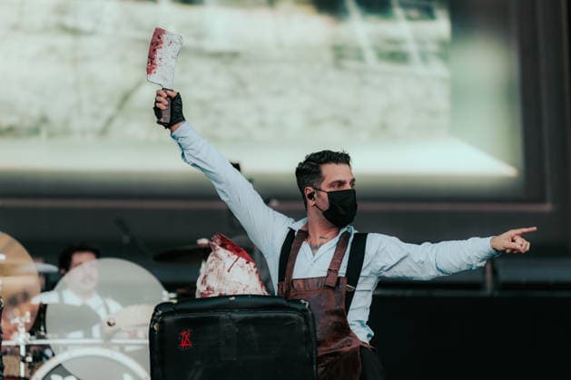 Nine Inch Nails live at Copenhell 2026 Copenhagen, Denmark. 25th, June 2026. The American industrial rock band Nine Inch Nails performs a live concert during the Danish heavy metal festival Copenhell 2026 in Copenhagen. Denmark, Copenhagen  Copyright: xGonzalesxPhoto MathiasxKristensenx