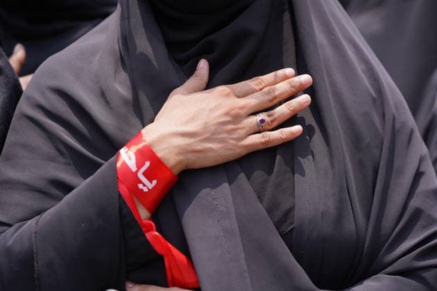 June 26, 2026, Dhaka, Dhaka, Bangladesh: Dhaka, June 26, 2026: Marking the 10th day of Muharram, the holy day of Ashura, members of the Shia Muslim community observed the occasion with Tazia processions, matam (ritual mourning), and other religious ceremonies in remembrance of the martyrdom of Imam Hussain, the grandson of Prophet Muhammad, at the Battle of Karbala. The mourning procession began at the historic Hussaini Dalan in Old Dhaka and concluded at Zigatola. As part of the observance, some devotees donated chickens and pigeons as acts of charity and devotion. People from different communities gathered along both sides of the roads to watch the Ashura procession, reflecting the day s profound religious and cultural significance. Dhak - ZUMAk185 20260626_zip_k185_030 Copyright: xRubelxKarmakerx