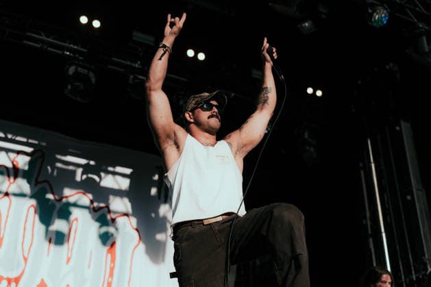 Kublai Khan TX live at Copenhell 2026 Copenhagen, Denmark. 25th, June 2026. The American metalcore band Kublai Khan TX performs a live concert during the Danish heavy metal festival Copenhell 2026 in Copenhagen. Here vocalist Matt Honeycutt is seen live on stage. Denmark, Copenhagen  Copyright: xGonzalesxPhoto MathiasxKristensenx