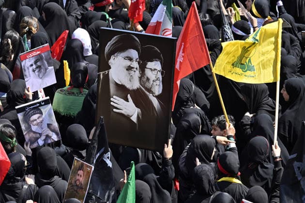 Thousands gather in Beirut to mark Ashura BEIRUT, LEBANON - JUNE 26: Thousands of people gather on the Old Airport Road in Beirut s Dahiyeh district to mark Ashura, the 10th day of the Islamic month of Muharram, during a ceremony held in the Lebanese capital, on June 26, 2026. Houssam Shbaro Anadolu Beirut Lebanon. Editorial use only. Please get in touch for any other usage.  Copyright: x2026xAnadoluxHoussamxShbarox