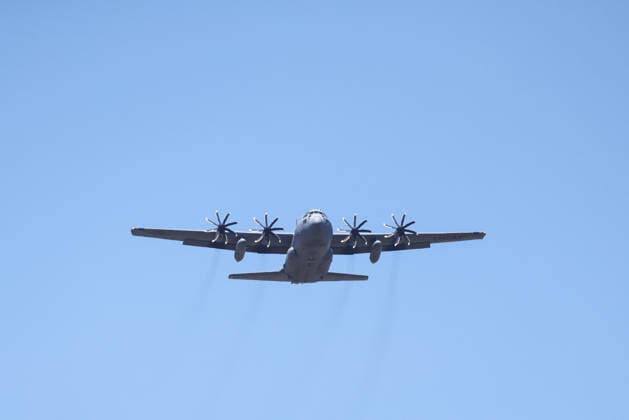 Combat Power 26 Military Exercise A plane with members of the Croatian Armed Forces and Minnesota National Guard paratroopers is seen during the Combat Power 26 international joint military exercise at Barracks Josip JoviÄ‡ in Udbina, Croatia, June 26, 2026.  EmicaxElvedji PIXSELL