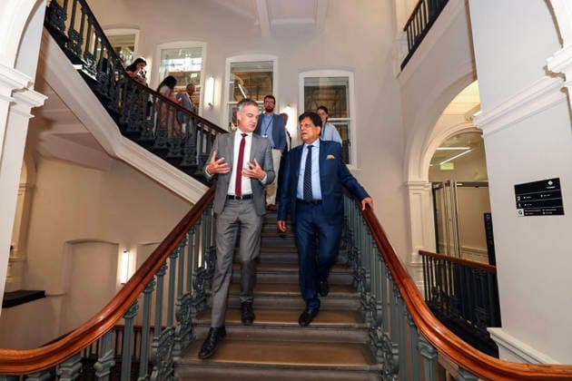 RECORD DATE NOT STATED Union Minister Piyush Goyal meets UK s Secretary of State and Labour MP for Hove & Portslad Peter Kyle London, Jun 26 (ANI): Union Minister Piyush Goyal meets UK s Secretary of State and Labour MP for Hove & Portslad Peter Kyle, in London on Friday. (@PiyushGoyal X ANI Photo) London United Kingdom Copyright: xANIx ANI_20260626032