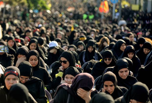 June 26, 2026, Beirut, Beirut, Lebanon: Pro-Iranian Hezbollah supporters during a ceremony at Beirut southern suburb on the last day of Ashoura, that marks the 7th century martyrdom of Imam Hussein, grandson of the Prophet Muhammad, at the Battle of Karbala in A.D. 680. This year, Ashoura comes after months of war in Iran and Lebanon, homes to two of the worldÃ¢â‚¬â ¢s largest Shiite populations. Iran and the U.S. this week launched talks aimed at finalizing a fragile ceasefire agreement. Hezbollah leader Naim Qassem said that Israel must withdraw completely from Lebanon, accusing it of seeking to occupy the country and warning that it would leave Ã¢â‚¬oehumiliated and defeated. Beirut Lebanon - ZUMAn313 20260626_zip_n313_017 Copyright: xMarwanxNaamanix