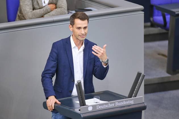 Berlin, Deutschland, 26.06.2026: Deutscher Bundestag: 87. Bundestagssitzung: Andreas Audretsch, Grüne *** Berlin, Germany, June 26, 2026 German Bundestag 87th Session of the Bundestag Andreas Audretsch, The Greens Copyright: xdtsxNachrichtenagenturx dts_125402