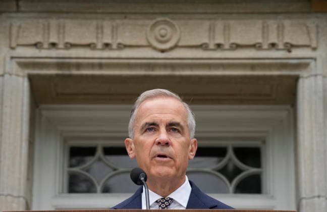 June 26, 2026, Ottawa, On, Canada: Le premier ministre Mark Carney parle devant la ro sidence officielle du premier ministre du Canada, situo e au 24 Sussex, o Ottawa, le 26 juin 2026. LA PRESSE CANADIENNE Ottawa Canada  - ZUMAc35_ 20260626_zaf_c35_046 Copyright: xAdrianxWyldx
