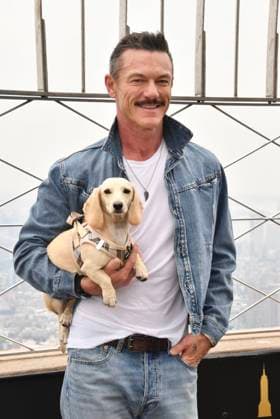 NEW YORK, NY - JUNE 26: Luke Evans Lights the Empire State Building in Partnership with the Stonewall Inn Gives Back Initiative and the Trevor Project to Celebrate New York City Pride 2026 on June 26, 2026 in New York City. Copyright: xMediaPunchx