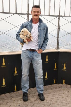 NEW YORK, NY - JUNE 26: Luke Evans Lights the Empire State Building in Partnership with the Stonewall Inn Gives Back Initiative and the Trevor Project to Celebrate New York City Pride 2026 on June 26, 2026 in New York City. Copyright: xmpi099 MediaPunchx