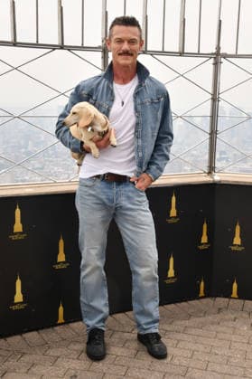NEW YORK, NY - JUNE 26: Luke Evans Lights the Empire State Building in Partnership with the Stonewall Inn Gives Back Initiative and the Trevor Project to Celebrate New York City Pride 2026 on June 26, 2026 in New York City. Copyright: xmpi099 MediaPunchx