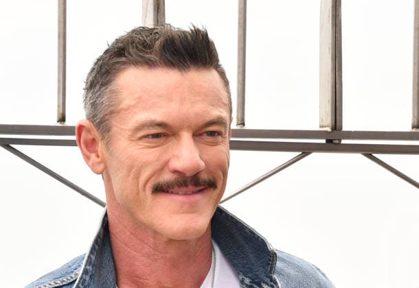 NEW YORK, NY - JUNE 26: Luke Evans Lights the Empire State Building in Partnership with the Stonewall Inn Gives Back Initiative and the Trevor Project to Celebrate New York City Pride 2026 on June 26, 2026 in New York City. Copyright: xmpi099 MediaPunchx