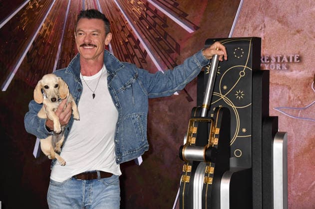 NEW YORK, NY - JUNE 26: Luke Evans Lights the Empire State Building in Partnership with the Stonewall Inn Gives Back Initiative and the Trevor Project to Celebrate New York City Pride 2026 on June 26, 2026 in New York City. Copyright: xmpi099 MediaPunchx