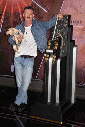 NEW YORK, NY - JUNE 26: Luke Evans Lights the Empire State Building in Partnership with the Stonewall Inn Gives Back Initiative and the Trevor Project to Celebrate New York City Pride 2026 on June 26, 2026 in New York City. Copyright: xmpi099 MediaPunchx