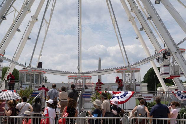 June 26, 2026, Washington, Dc, Washington, Dc, USA: The Great American State Fair s theme was Land and Prosperity on Friday, June 26. The daily rodeo took place at 4:00pm and included bull riding. Washington, Dc USA - ZUMAm230 20260626_znp_m230_003 Copyright: xNickxMasonx