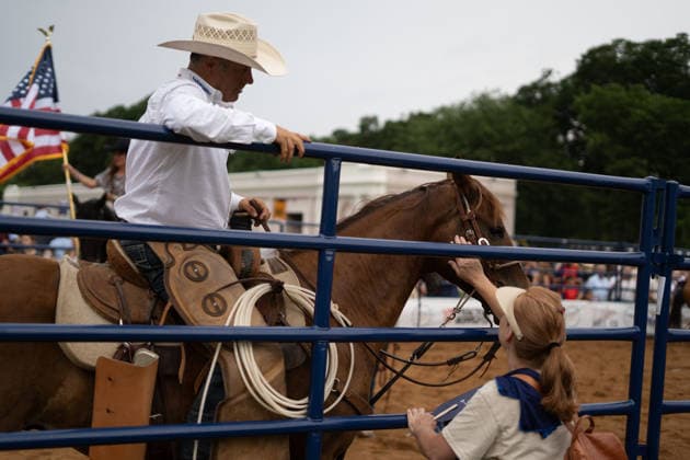June 26, 2026, Washington, Dc, Washington, Dc, USA: The Great American State Fair s theme was Land and Prosperity on Friday, June 26. The daily rodeo took place at 4:00pm and included bull riding. Washington, Dc USA - ZUMAm230 20260626_znp_m230_008 Copyright: xNickxMasonx