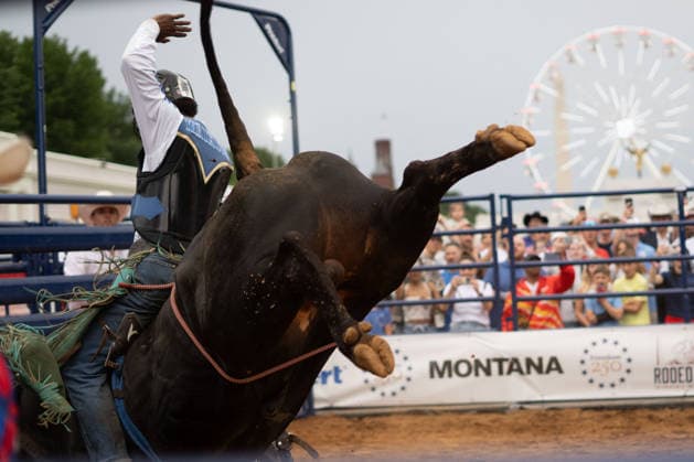 June 26, 2026, Washington, Dc, Washington, Dc, USA: The Great American State Fair s theme was Land and Prosperity on Friday, June 26. The daily rodeo took place at 4:00pm and included bull riding. Washington, Dc USA - ZUMAm230 20260626_znp_m230_013 Copyright: xNickxMasonx
