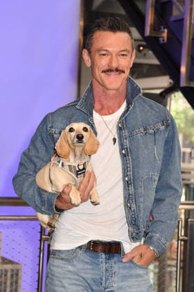 NEW YORK, NY - JUNE 26: Luke Evans Lights the Empire State Building in Partnership with the Stonewall Inn Gives Back Initiative and the Trevor Project to Celebrate New York City Pride 2026 on June 26, 2026 in New York City. Credit: AdMedia New York City USA  - ZUMAa123 20260626_zaa_a123_090 Copyright: xJohnxFyckex