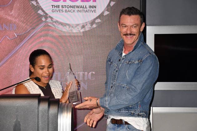 NEW YORK, NY - JUNE 26: Luke Evans Lights the Empire State Building in Partnership with the Stonewall Inn Gives Back Initiative and the Trevor Project to Celebrate New York City Pride 2026 on June 26, 2026 in New York City. Credit: AdMedia New York City USA - ZUMAa123 20260626_zaa_a123_073 Copyright: xJohnxFyckex