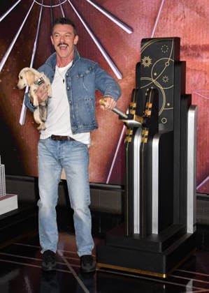 NEW YORK, NY - JUNE 26: Luke Evans Lights the Empire State Building in Partnership with the Stonewall Inn Gives Back Initiative and the Trevor Project to Celebrate New York City Pride 2026 on June 26, 2026 in New York City. Credit: AdMedia New York City USA - ZUMAa123 20260626_zaa_a123_061 Copyright: xJohnxFyckex