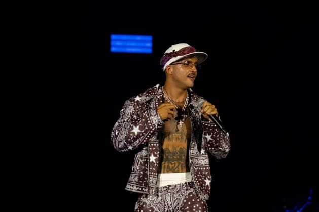 June 26, 2026, Napoli, Italy: Emanuele Palumbo better known as Geolier performs live at Stadio Maradona in Napoli. Napoli Italy - ZUMAs197 20260626_aaa_s197_124 Copyright: xFrancescoxCiglianox