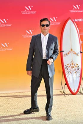 4th Nouvelles Vagues International Biarritz Film Festival Day Four FC Rami Malek attends the the In Waves screening red carpet during Day Four of the 4th Nouvelles Vagues International Biarritz Film Festival on June 26, 2026 in Biarritz, France. Photo by Franck Castel ABACAPRESS.COM Biarritz France  Copyright: xCastelxFranck ABACAx