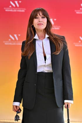 4th Nouvelles Vagues International Biarritz Film Festival Day Four FC Monica Bellucci attends the the In Waves screening red carpet during Day Four of the 4th Nouvelles Vagues International Biarritz Film Festival on June 26, 2026 in Biarritz, France. Photo by Franck Castel ABACAPRESS.COM Biarritz France  Copyright: xCastelxFranck ABACAx