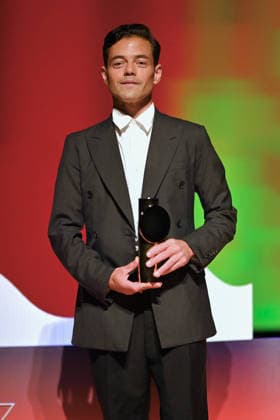 4th Nouvelles Vagues International Biarritz Film Festival Day Four FC Rami Malek speaks onstage during the premiere of In Waves on Day Four of the 4th Nouvelles Vagues International Biarritz Film Festival on June 26, 2026 in Biarritz, France. Photo by Franck Castel ABACAPRESS.COM Biarritz France  Copyright: xCastelxFranck ABACAx