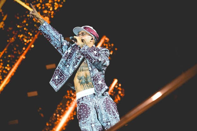 June 26, 2026, Napoli, Italy: Italian rapper Emanuele Palumbo better known as Geolier performs live at Stadium Maradona in Napoli during his Stadi Tour 2026. Napoli Italy  - ZUMAs197 20260626_aaa_s197_173 Copyright: xPaolaxVisonex