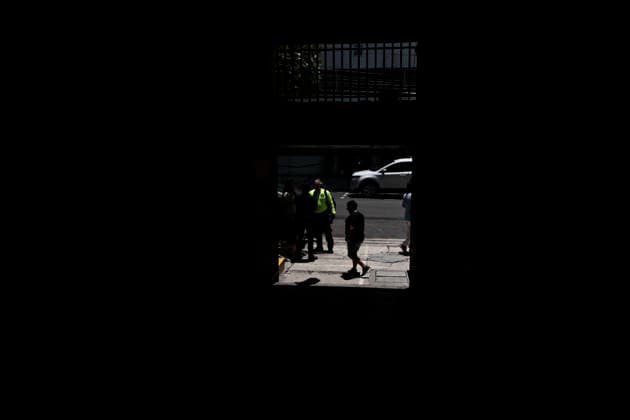 June 26, 2026, Mexico City, Cdmx, Mexico: In response to earthquakes that have caused material losses and casualties in Venezuela, the country s embassy in Mexico City opened its doors as a collection center. It is accepting humanitarian aid brought by Mexicans, foreign nationals, and Venezuelans living in Mexico to provide support during this time. On the first day of accepting itemsâ€including medicines, non-perishable food, water, and hygiene productsâ€dozens of Venezuelans working as app-based delivery drivers arrived at the embassy. Carrying flags and singing their national anthem, they brought supplies needed by their relatives and fellow citizens. Many stated that while their people endure this crisis caused by natural di - ZUMAp204 20260626_zip_p204_023 Copyright: xJosuexPerezx