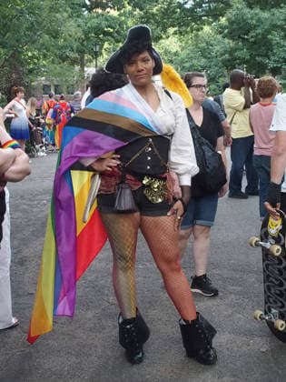 June 26, 2026, Manhattan, New York, United States: New York, New York June 26, 2026.. NYC Drag March, is an annual drag protest and visibility march in New York City, held during LGBTQ pride month in June Organized to coincide ahead of the NYC Pride March, The March starts at Thompkins Square Park and ends at the Historic Stone Wall Inn. Manhattan United States - ZUMAc308 20260626_znp_c308_005 Copyright: xSamanthaxCotlerx