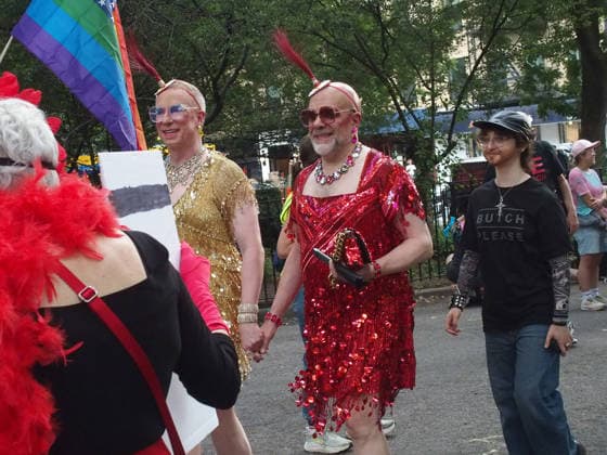 June 26, 2026, Manhattan, New York, United States: New York, New York June 26, 2026.. NYC Drag March, is an annual drag protest and visibility march in New York City, held during LGBTQ pride month in June Organized to coincide ahead of the NYC Pride March, The March starts at Thompkins Square Park and ends at the Historic Stone Wall Inn. Manhattan United States - ZUMAc308 20260626_znp_c308_015 Copyright: xSamanthaxCotlerx