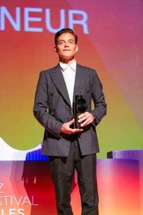 Biarritz Film Festival New Waves Red Carpet Biarritz New Waves Film Festival Red Carpet Day 2 457682 June 26, 2026 Malek, Rami  Copyright: xIvankaxVoisinx xStarfacex STAR_457682_104