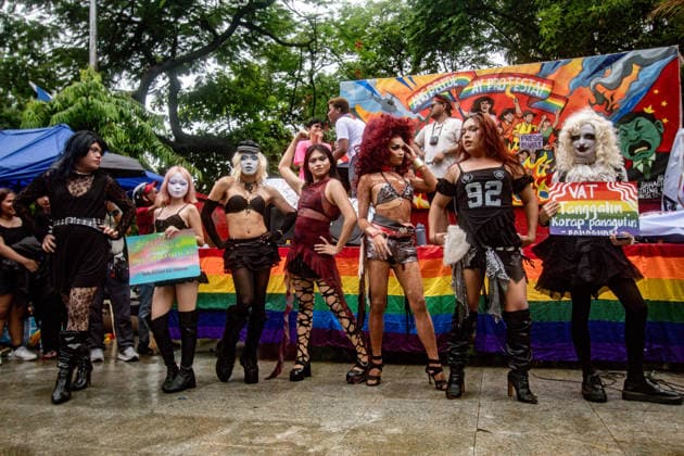 June 26, 2026, Manila, Manila, Philippines: Various LGBTQIA+ organizations gathered in solidarity at Liwasang Bonifacio, Manila, for the Stonewall Philippines Pride Protests, on June 26. Groups advocated for the immediate passage of the SOGIE Equality Bill, highlighting the need for better protections towards the LGBTQIA+ community. Also emphasizing PrideÃ¢â‚¬â ¢s militant tradition, demonstrators carried calls to address worsening conditions amidst rising prices, increasing militarization and continued foreign intervention. Manila Philippines - ZUMAs383 20260626_zip_s383_002 Copyright: xNathanielxSorianox