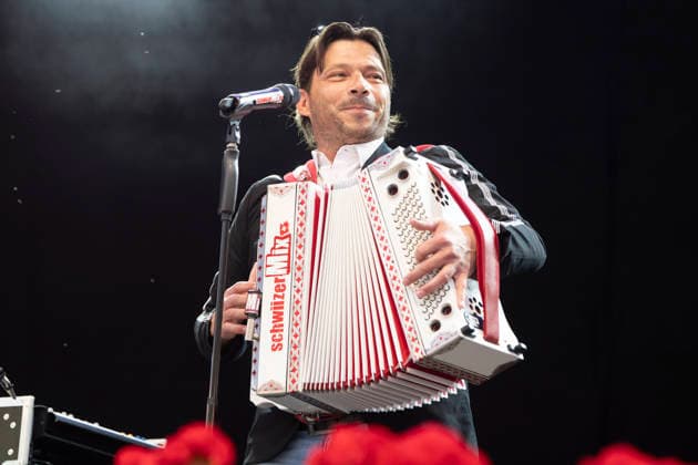 June 26, 2026, Klosters Serneus, Bündelti School, Gatschiefer Openair, schwiizerMix Klosters Serneus Bündelti School, Graubünden, Switzerland  Copyright: xJustPictures.ch AlexanderxRaemyx
