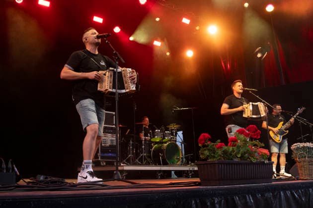 June 26, 2026, Klosters Serneus, Bündelti School, Gatschiefer Open Air, Seerugge Feger, Klosters Serneus, Bündelti School, Graubünden, Switzerland  Copyright: xJustPictures.ch AlexanderxRaemyx