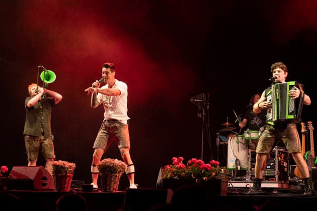June 26, 2026, Klosters Serneus, Bündelti School, Gatschiefer Openair, Die Draufgänger Klosters Serneus Bündelti School, Graubünden, Switzerland  Copyright: xJustPictures.ch AlexanderxRaemyx
