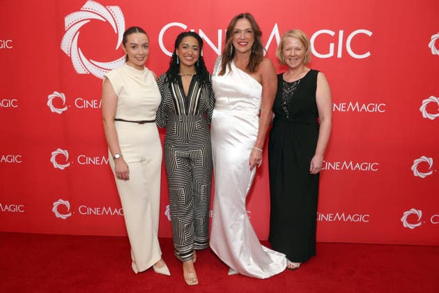 Santa Monica CA June 26: Joan Burney Keatings with CineMagic Team. at the CineMagic Los Angeles Showcase 2026 held at Fairmont Miramar Hotel & Bungalows in Santa Monica, CA. on June 26, 2026 Credit: AdMedia Santa Monica USA  - ZUMAa123 20260626_zaa_a123_107 Copyright: xADx