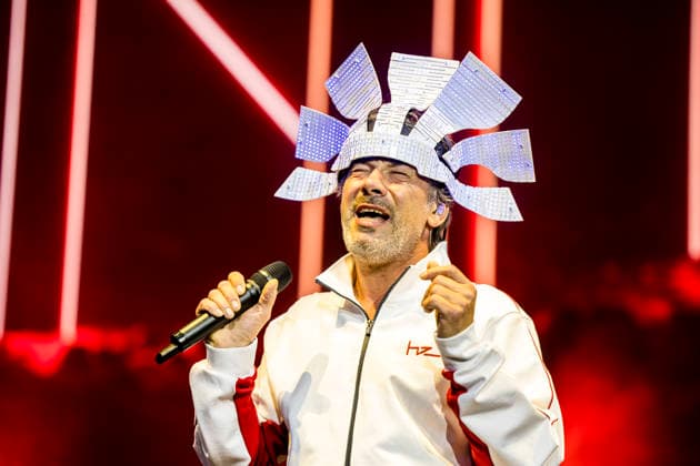 Jamiroquai live at Tinderbox 2026 Odense, Denmark. 26th, June 2026. The British funk and pop band Jamiroquai performs a live concert during the Danish music festival Tinderbox 2026 in Odense. Here singer and songwriter Jay Kay is seen live on stage. Denmark, Odense  Copyright: xGonzalesxPhoto LassexLagonix