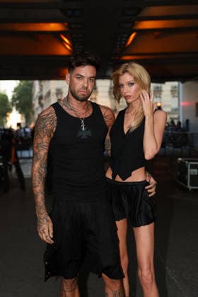 Anyma and Stella Maxwell at the Vetements Men s Ready-to-Wear Spring Summer 2027 Collection fashion show during Paris Fashion Week, June 26, 2026 Florian Lavielle Bestimage Celebrities at the Vetements Men’s Ready-to-Wear Spring Summer 2027 Collection fashion show during Paris Fashion Week on June 27, 2026, Paris, France  Copyright: xFlorianxLaviellex xBestimagexFlorianxLaviellex xBestimagex