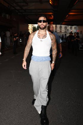 Maluma at the Vetements Men s Ready-to-Wear Spring Summer 2027 Collection fashion show during Paris Fashion Week, June 26, 2026 Florian Lavielle Bestimage Celebrities at the Vetements Men’s Ready-to-Wear Spring Summer 2027 Collection fashion show during Paris Fashion Week on June 27, 2026, Paris, France  Copyright: xFlorianxLaviellex xBestimagexFlorianxLaviellex xBestimagex