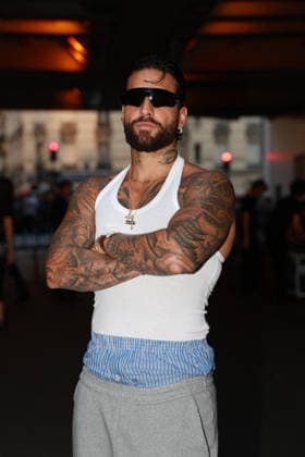 Maluma at the Vetements Men s Ready-to-Wear Spring Summer 2027 Collection fashion show during Paris Fashion Week, June 26, 2026 Florian Lavielle Bestimage Celebrities at the Vetements Men’s Ready-to-Wear Spring Summer 2027 Collection fashion show during Paris Fashion Week on June 27, 2026, Paris, France  Copyright: xFlorianxLaviellex xBestimagexFlorianxLaviellex xBestimagex
