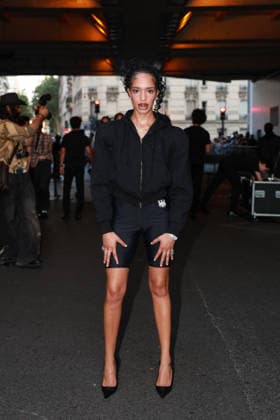 Dina Ayada at the Vetements Men s Ready-to-Wear Spring Summer 2027 fashion show during Paris Fashion Week, June 26, 2026 Florian Lavielle Bestimage Celebrities at the Vetements Men’s Ready-to-Wear Spring Summer 2027 Collection fashion show during Paris Fashion Week on June 27, 2026, Paris, France  Copyright: xFlorianxLaviellex xBestimagexFlorianxLaviellex xBestimagex