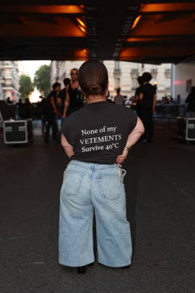 Louise Parent at the Vetements Men s Ready-to-Wear Spring Summer 2027 fashion show during Paris Fashion Week, June 26, 2026 Florian Lavielle Bestimage Celebrities at the Vetements Men’s Ready-to-Wear Spring Summer 2027 Collection fashion show during Paris Fashion Week on June 27, 2026, Paris, France  Copyright: xFlorianxLaviellex xBestimagexFlorianxLaviellex xBestimagex