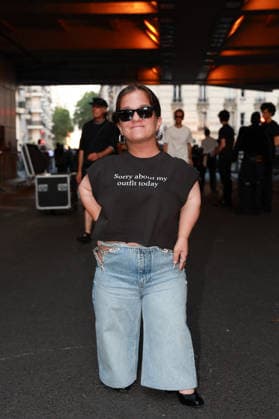 Louise Parent at the Vetements Men s Ready-to-Wear Spring Summer 2027 fashion show during Paris Fashion Week, June 26, 2026 Florian Lavielle Bestimage Celebrities at the Vetements Men’s Ready-to-Wear Spring Summer 2027 Collection fashion show during Paris Fashion Week on June 27, 2026, Paris, France  Copyright: xFlorianxLaviellex xBestimagexFlorianxLaviellex xBestimagex