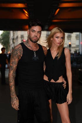 Anyma and Stella Maxwell at the Vetements Men s Ready-to-Wear Spring Summer 2027 Collection fashion show during Paris Fashion Week, June 26, 2026 Florian Lavielle Bestimage Celebrities at the Vetements Men’s Ready-to-Wear Spring Summer 2027 Collection fashion show during Paris Fashion Week on June 27, 2026, Paris, France  Copyright: xFlorianxLaviellex xBestimagexFlorianxLaviellex xBestimagex
