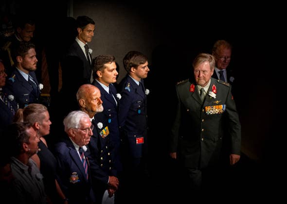 27-06-2026 Veterans King Willem-Alexander attended the 22nd edition of Veterans Day, a tribute to the more than 100,000 Dutch veterans who have served in the cause of peace, at the Koninklijke Schouwburg in The Hague. Â  Copyright: xPPEx
